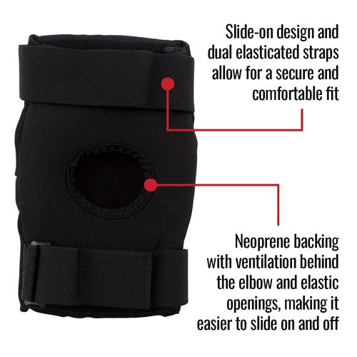 Bont Adult Elbow Skate Pads Protection for Inline Skate, Roller Derby, Roller Skate, Park Skate, Ice Skate, Skateboard, Scooter (X-Large)
