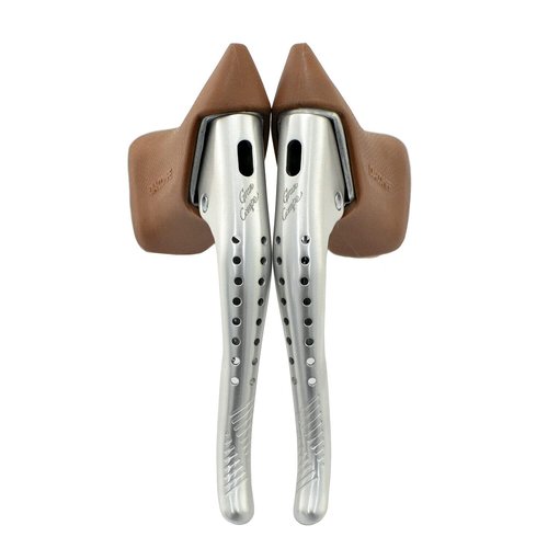 DIA-COMPE GC07H Aero Drilled Road Bike Drop Bar Brake Levers Set, Brown, DP2426