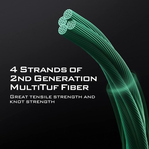 KastKing Destron Braided Fishing Line - Ultra-Thin, Abrasion Resistant, Zero Stretch, 75% Thinner Than Mono