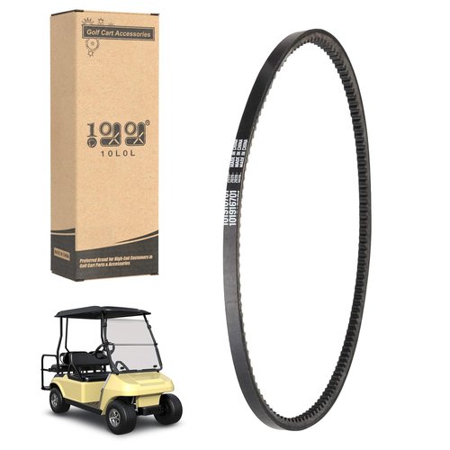 10L0L Golf Cart Starter Generator Belt for Club Car 1997-UP DS & Precedent Gas Model 101916701