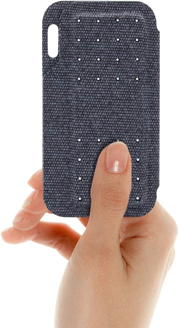 CoBak Kardia Mobile EKG Monitor Case - Compact Travel Design with Magnetic Closure, Dark Blue