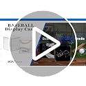 8-Pack UV Protected Acrylic Baseball Display Cases - Clear Cube Holder for Autographed Balls