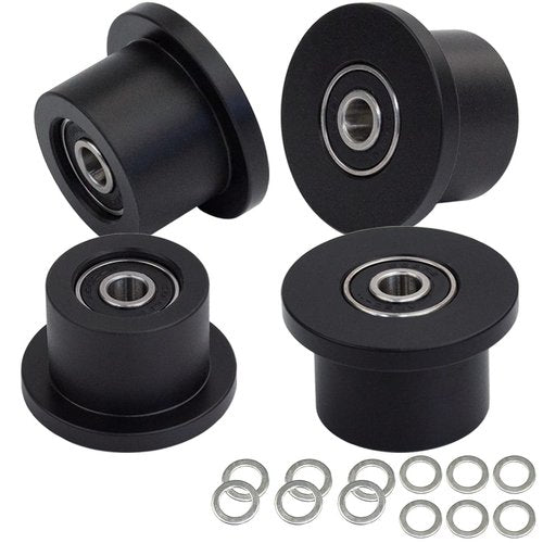 Total Gym 1700 Club Wheels/Rollers Qty for 4 Models 1000 1100, 1400, 1500, 1600, 1700, 1800, 1900, Achiever, Force, Gold, Max, Platinum, Platinum Plus, Pro, Supra, Supreme, Ultima, Ultra, XLI