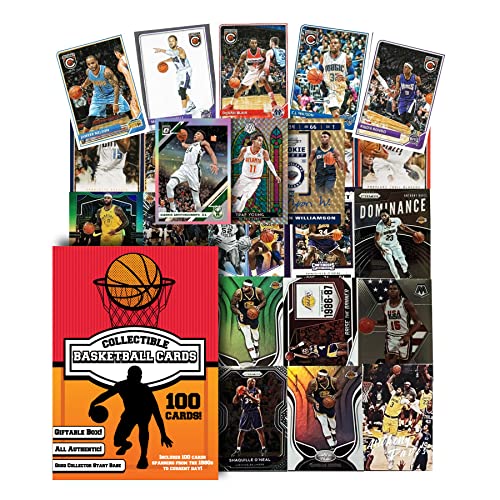 Basketball Trading Cards Assorted Set of 100 - All New Condition