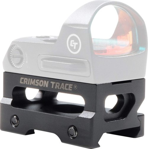 Crimson Trace Absolute Co-Witness Sight Riser for CT RAD and CTS-1300 with Pic Rail Mount and Heavy Duty Construction for BUIS Acquisition and Competition Shooting