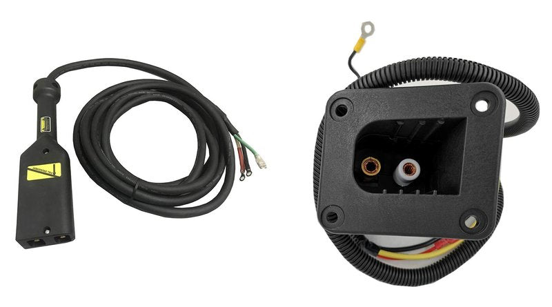 Dr.Acces Golf Cart Powerwise Charger Receptacle +Plug with Wires for EZGO Medalist & TXT(98+) DCS/PDS OEM#73345G01/73051-G29+73063-G01