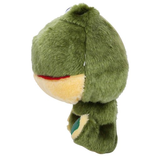 Plush Frog Golf Driver Headcover, Soft Animal Shaped Cover, Funny Plush Golf Accessories for Golfers, Gifts, Collections