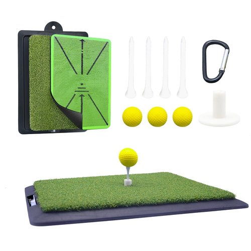 Golf Swing Mat - Golf Practice Mat - Golf Training Mat - Premium Artificial Turf, Swing Path Feedback, Training Mat - Aid for The Beginner to The Advanced Golfer