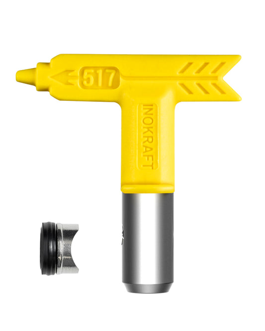InoKraft 517 Spray Tip AtoMax Reversible Airless Spray Nozzles for Airless Paint Spray Guns, Airless Sprayer Accessories, for Contractor Homes Buildings Garden Decks (517)