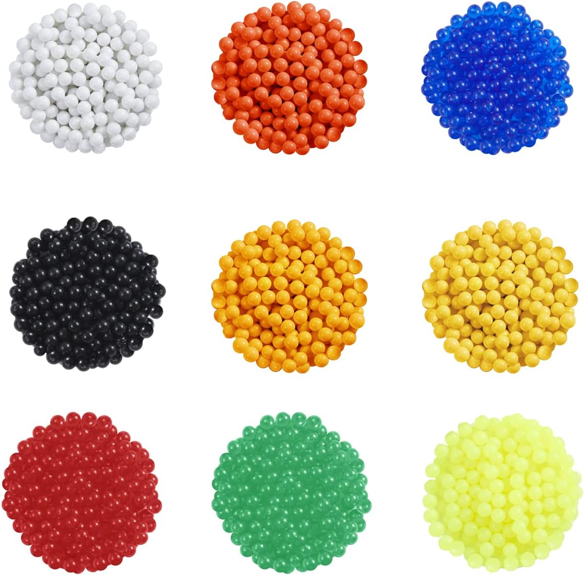 2000-Count Airsoft BB Pellets - 0.12g 6mm Precision for Enhanced Gameplay