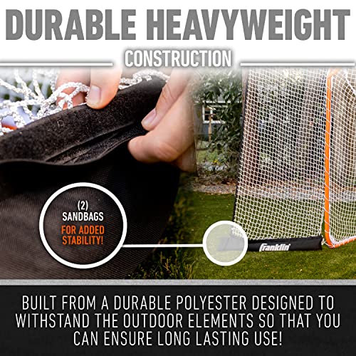 Lacrosse Goal Backstop - 12' x 9' Heavyweight Net with Sandbags