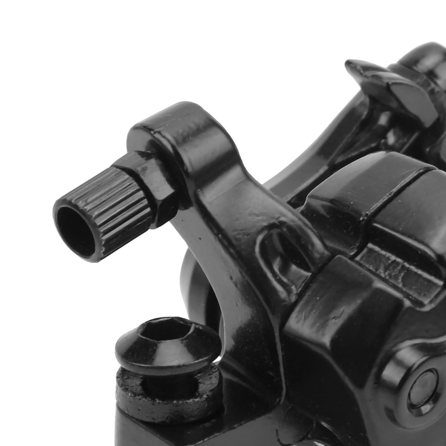 SPYMINNPOO Electric Scooter Brake Caliper,Mechanical Disc Front Brake Caliper Right Side Compatible with 8in 10in Electric Scooter