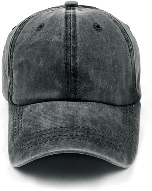 Glamorstar Unisex Baseball Cap - Adjustable Washed Cotton Ball Hat in Classic Style