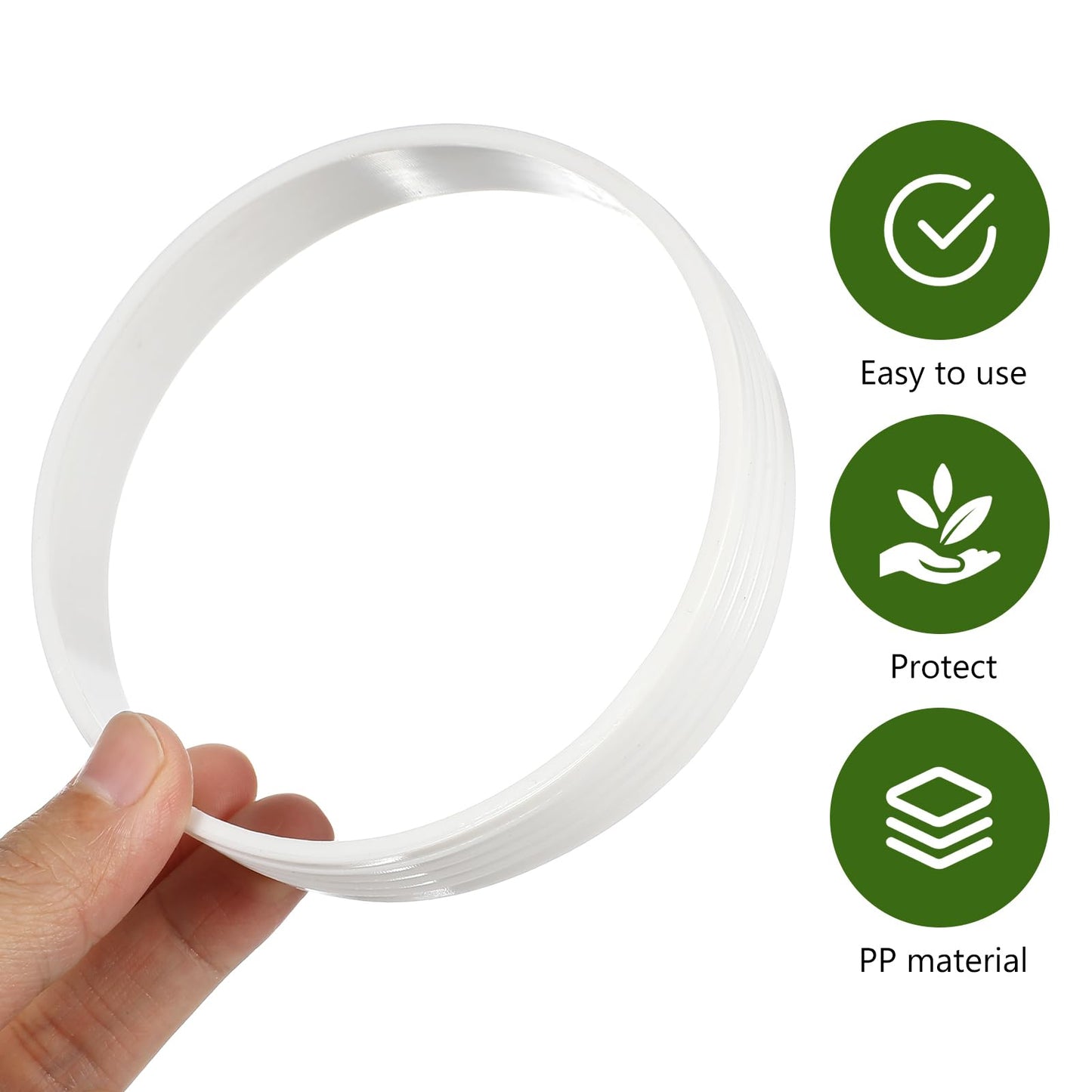 5pcs Golf Green Cup Rings: Portable Golf Putting Green Hole Cup Rings - Golf Training Aid Accessories for Outdoor, Backyards, Golf Course 11 x 11 x 2cm