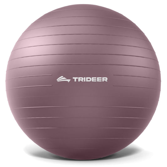 Trideer Exercise Ball, Stability Yoga Ball for Physical Therapy, Active Sitting, Pregnancy & Birth Labor Prep, Core Strength, Balance Training, Posture Improvement and Daily Stretching, 55/65/75cm