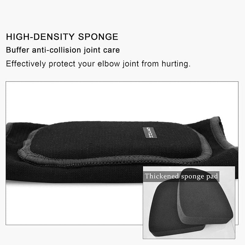 ONTYZZ Elbow Pads with Thicken Sponge Padding Breathable Stretchy Cotton Elbow Pads for Kids Child Girls Boys Teens Youth Women