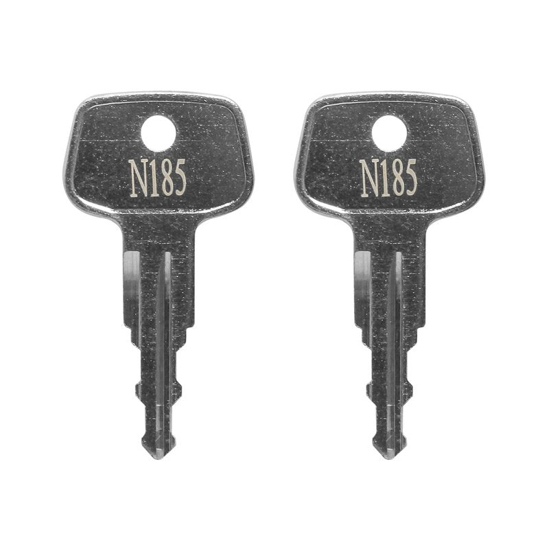 seork Car Rack Replacement Key N185 (2 Pcs) Fits for Thule Compatible Roof Racks, Cargo Box, Carriers, Crossbars Code N185