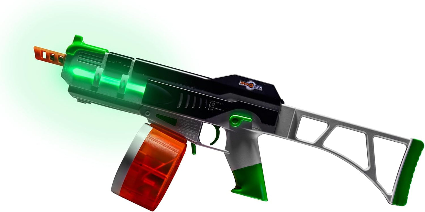 SplatRball Gel Ball Blaster Kit - Glow-in-the-Dark Water Bead Shooter | Shoots Up to 225 FPS