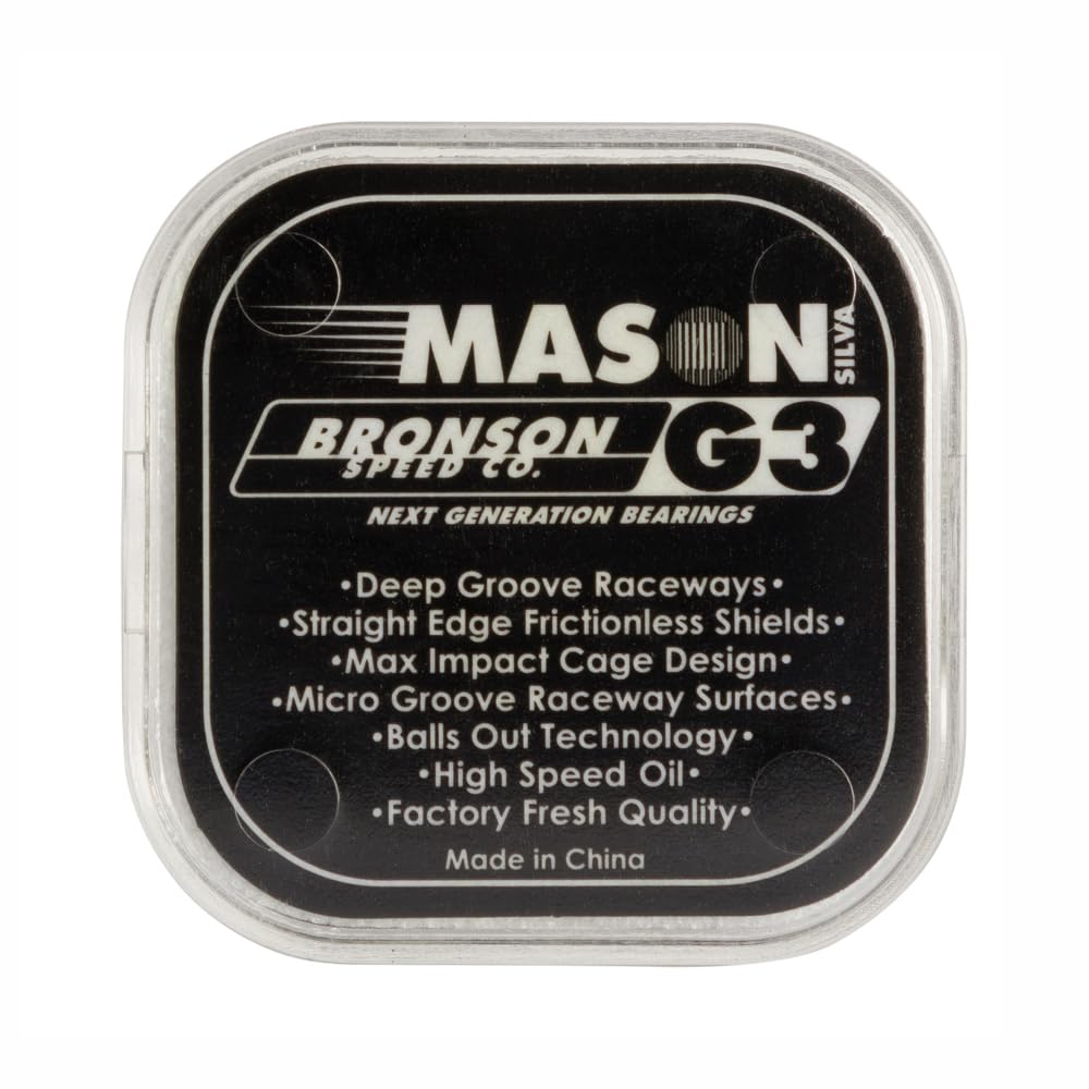 BRONSON BEARINGS G3 Mason Silva Bearings Single Set