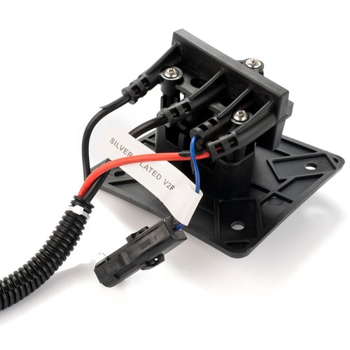 Roykaw Golf Cart Charger Receptacle with Harness Compatible with EZGO TXT RXV 48V Golf Cart Delta-Q Charger Replaces OEM # 602529, 611200, 622417