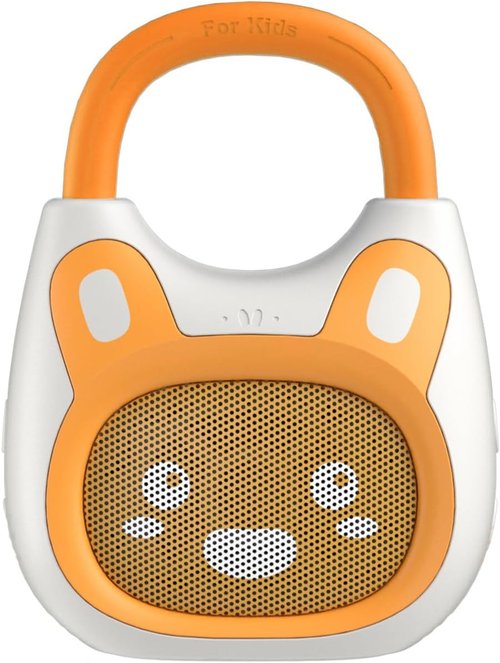 Alilo Pocket Bunny Portable Kids Music Player - High Fidelity Bluetooth Speaker with 120+ Preloaded Stories & Lullabies