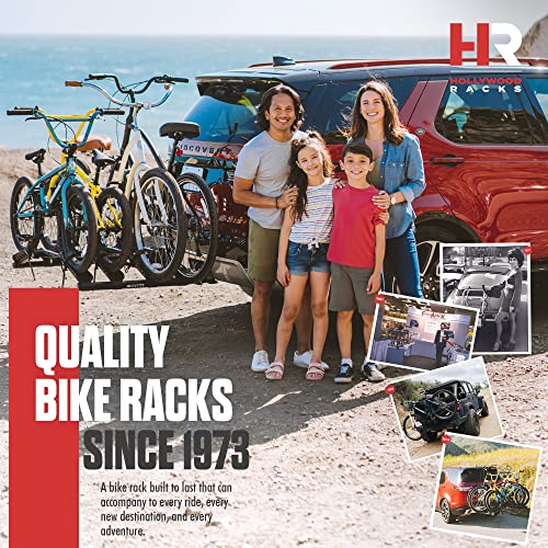 4-Bike Hitch Mount Bike Rack - Safe & Secure Transport for Cars