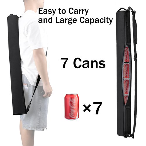 AROUY Golf Cooler Bag - Insulated Cooler Holds 6 Pack Cans, Sports Bag for Men