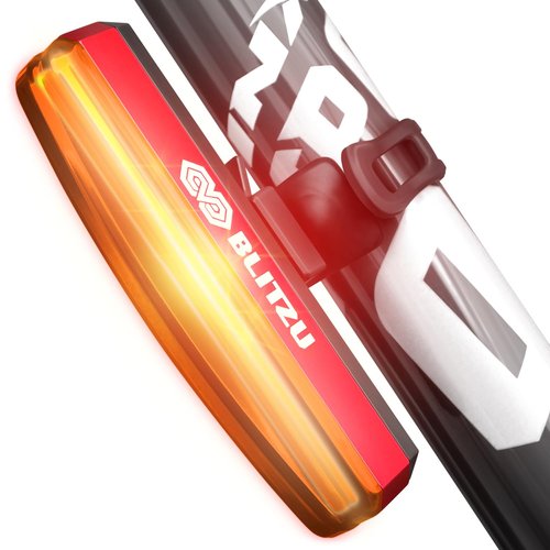 BLITZU Cyborg 200T Bike Lights Taillight USB-C Rechargeable LED Rear Bicycle Light for Night Riding, Cycling Safety Reflector Accessories, Powerful Back Light for Men, Women, Kids