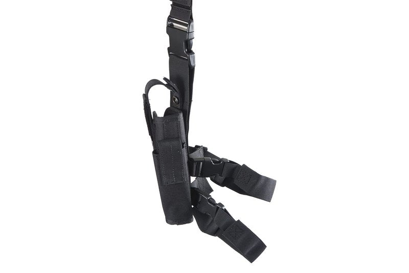 Lancer Tactical 1000D Nylon Drop Leg Holster (Black)