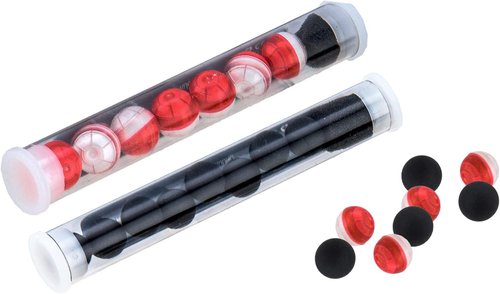 Lancer Tactical Defense Ball | 0.50 Cal Self Defense Projectiles - Includes Pepper & Rubber Balls, Pack of 7