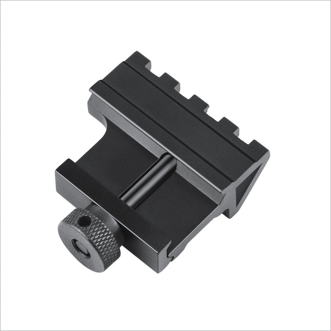 Marmot 45 Degree Rail Mount 4 Slots Picatinny Weaver Rail for Flashlights Laser Red Dot Sight Optics,3 Units in Pack