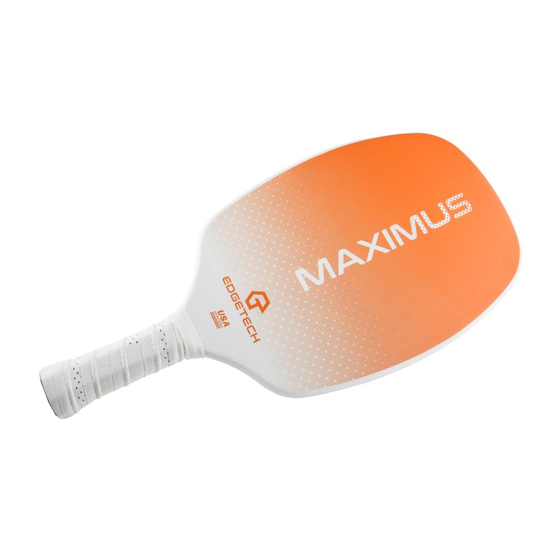 Maximus | Edgetech Edgeless Pickleball Paddle | 3K Carbon Fiber Pickleball Paddle Rimless Racket | Balanced for Control and Power | Include Carry Bag + 3X Edge Guard Tape