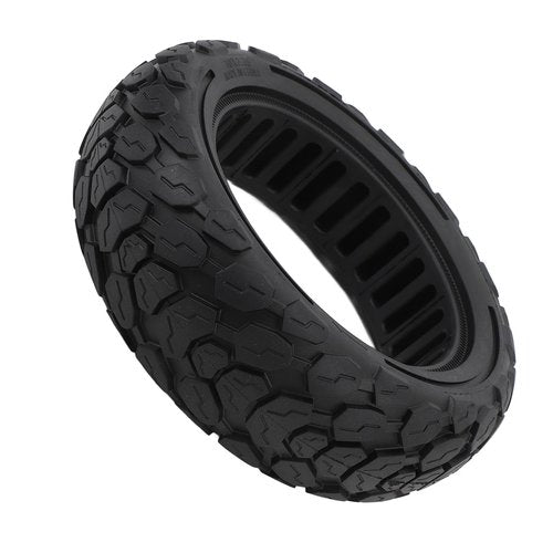 Electric Scooter Solid Tire, 10X2.75 Explosion Proof Airless Honeycomb Tire Electric Scooter Rubber Tire Replacement for Urban Commuting and Outdoor