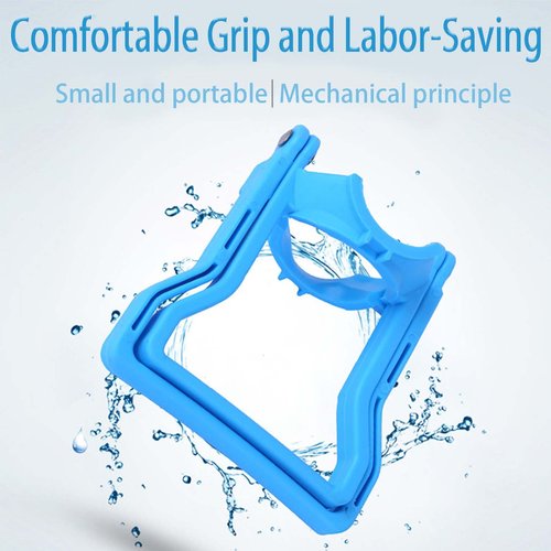 LiXiongBao 2 Pack 5 Gallon Water Bottle Handle,Heavy-Duty Water Jug Holder for Easy Carrying, Dual-Mode Design (Single/Dual-Person Lift), Ergonomic Grip