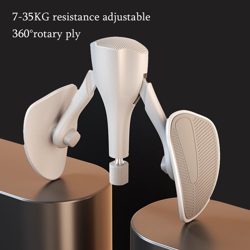 Kegel Pelvic Floor Exerciser, Inner Thigh Exerciser for Pelvic Floor Muscles, Buttocks, Legs, arms and Back(White)