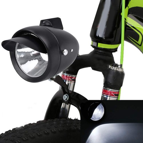 Bike Front Light, Outdoor LED Strong Brightness Retro Type Bike Headlight for Bicycle Night Riding