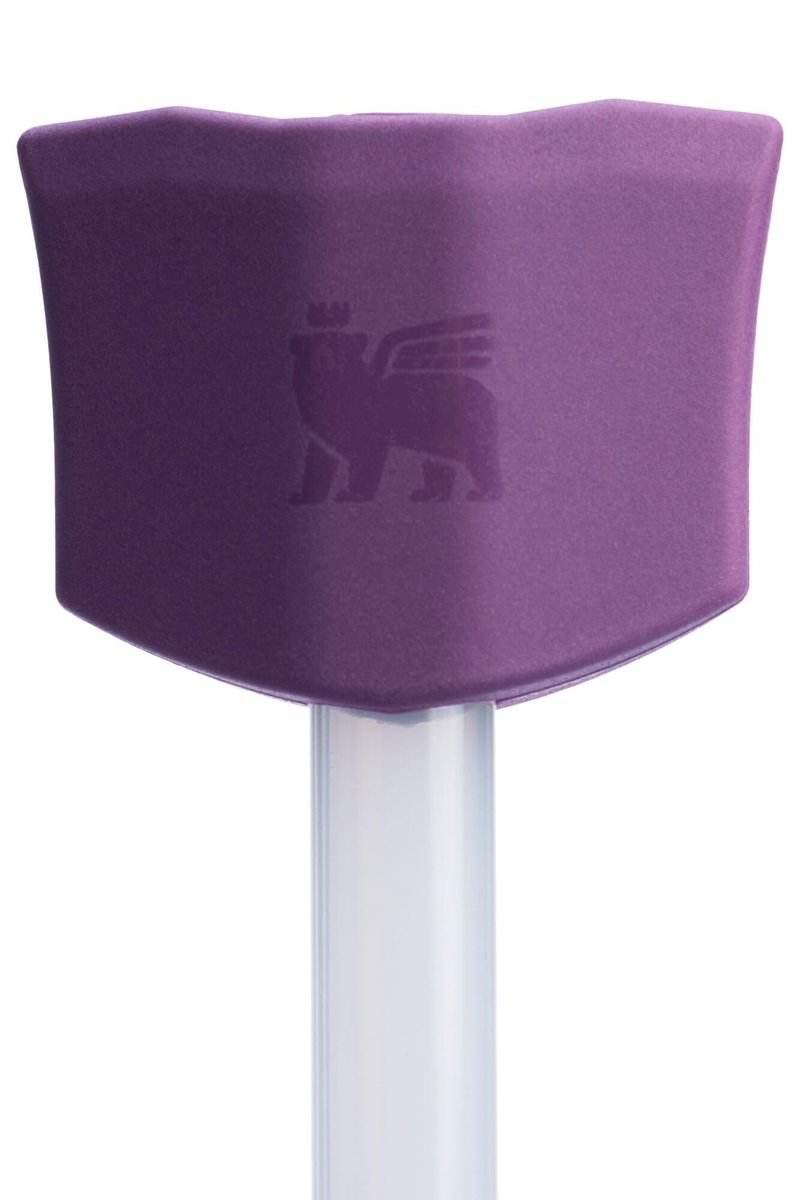 Stanley Quencher Stay Smooth Anti-Pucker Straw Topper 2-Pack | Ergonomic Sip Through Straw Cap for Tumbler with Handle | Silicone Accessory for Drinking Cup | BPA-Free | Twilight