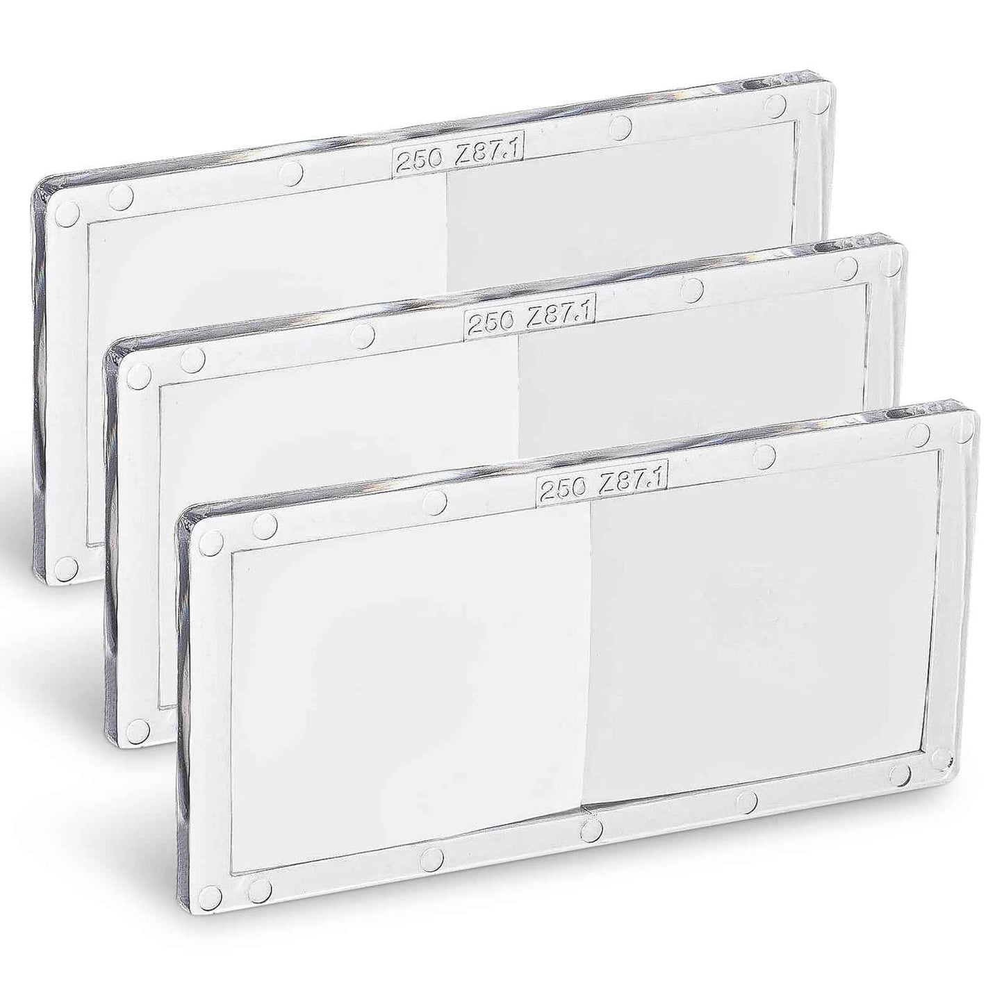 TRQWH Welding Helmet Magnifying Lens 2.0/2.5/3.0 Diopter Eye-Protecting Welder Accessories Magnifier Cheater Lens (S-2.5 Diopter)