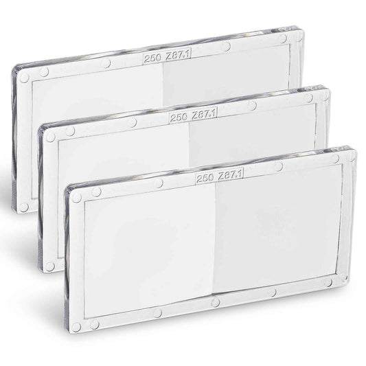 TRQWH Welding Helmet Magnifying Lens 2.0/2.5/3.0 Diopter Eye-Protecting Welder Accessories Magnifier Cheater Lens (S-2.5 Diopter)