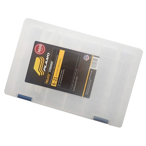 Plano Molding 23600-01 Stowaway with Adjustable Dividers, White (PLA-2360001)