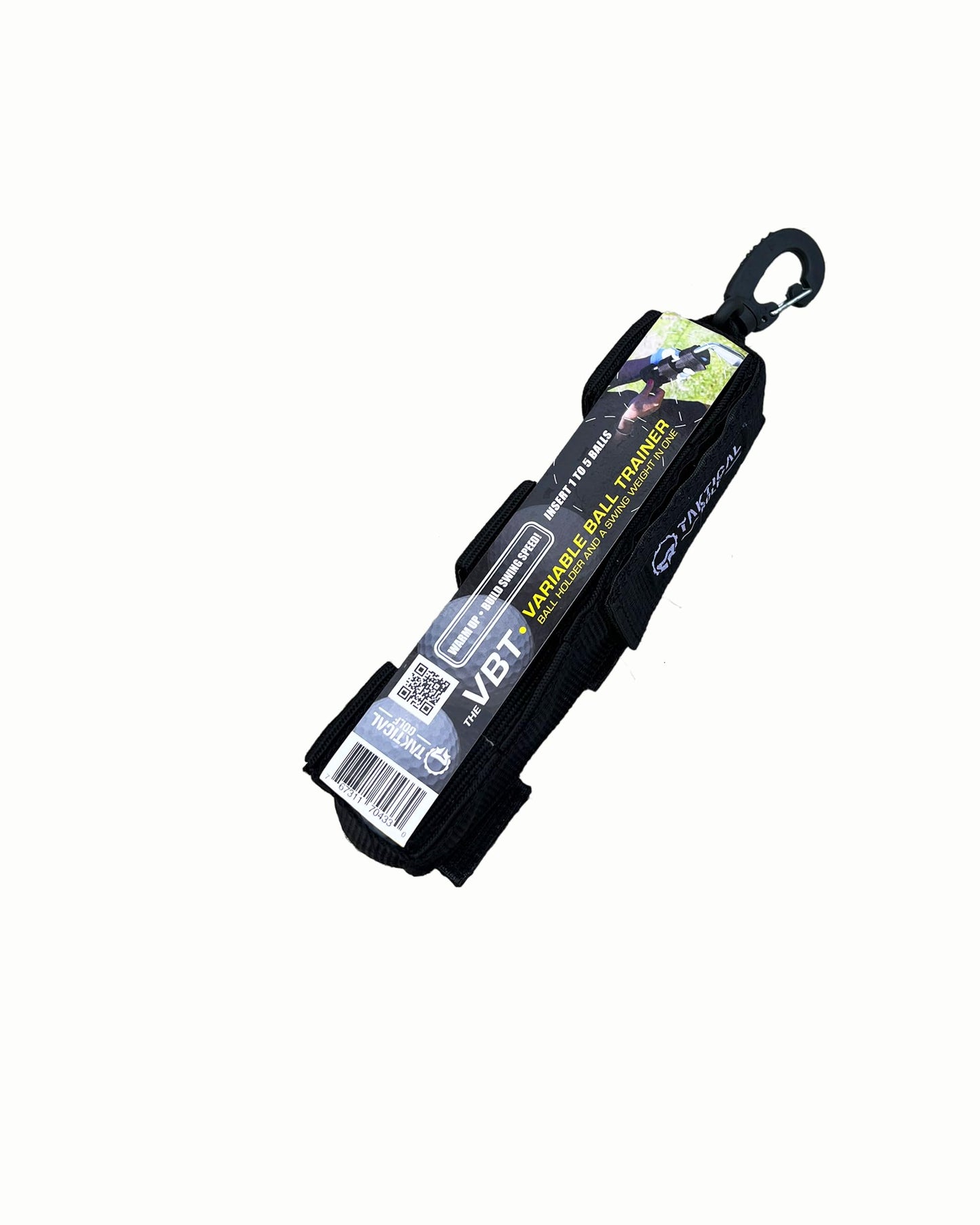 Variable Weighted Golf Swing Trainer & Warm-Up Sleeve | Fix Slice, Improve Tempo, Build Strength & Increase Swing Speed | Holds 1–5 Balls for Adjustable Resistance