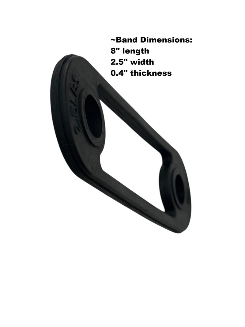 Resistance Bands Weight Straps 35lb Set, Three Pairs: (2) 2.5lb, (2)5lb, (2)10lb for Body by Jake