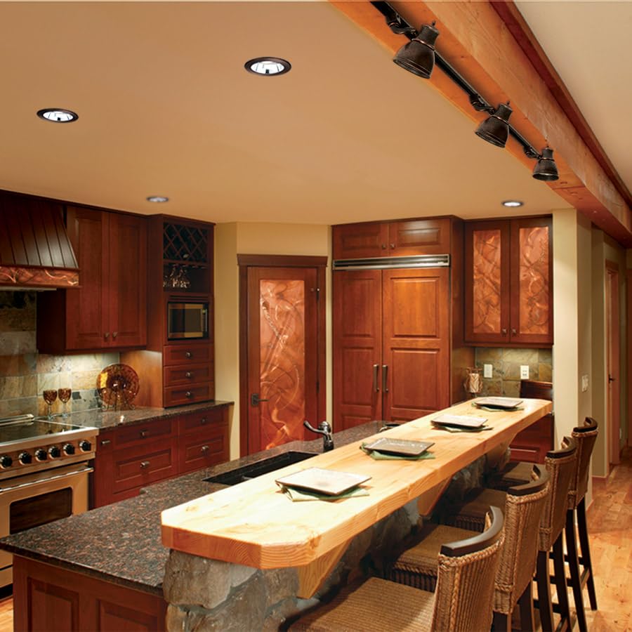 WAC Lighting, H Track 8FT Single Circuit 120V with 2 Endcaps in Dark Bronze