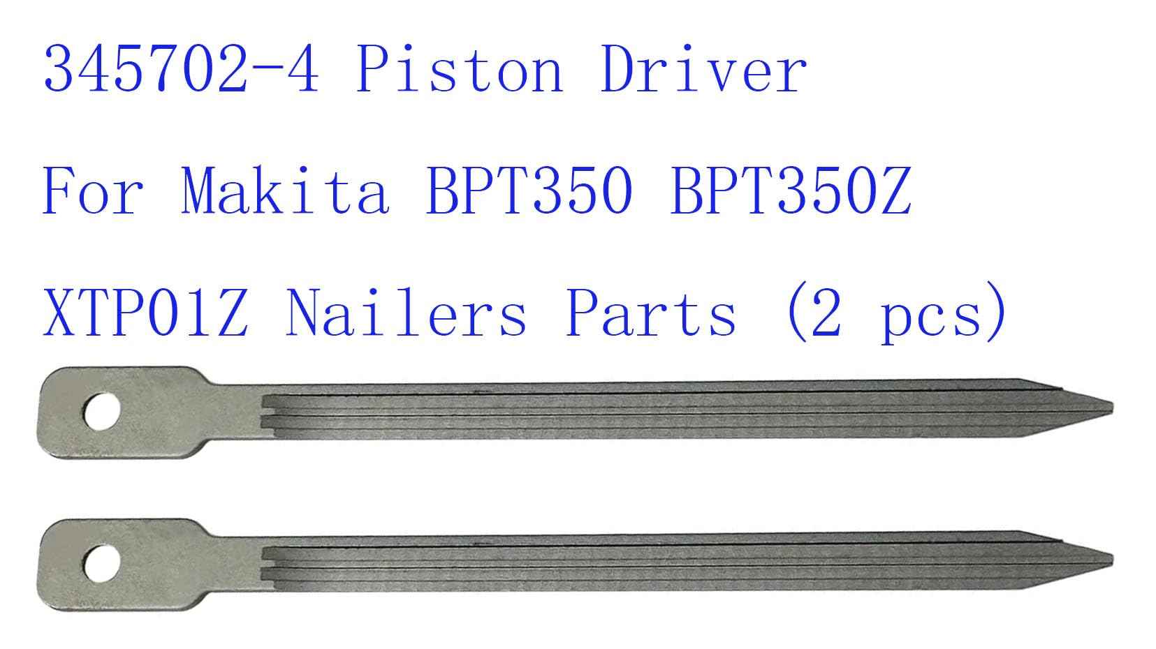 345702-4 Piston Driver For Makita BPT350 BPT350Z XTP01Z Nailers Parts (2 pcs)