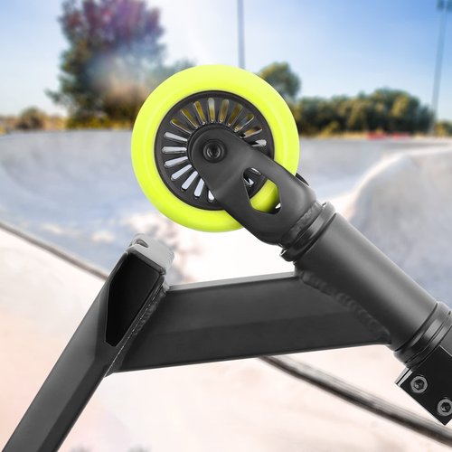 VOKUL Complete Pro Scooter for Kids Boys Girls Teens Up 6 Years - Freestyle Tricks Pro Stunt Scooter (Green)