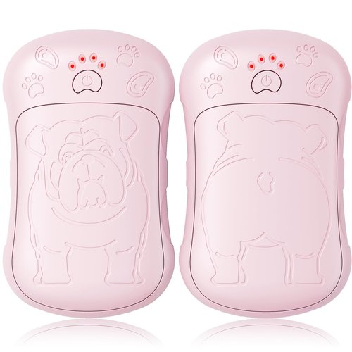 OLV Hand Warmers Rechargeable 2 Pack Strong Magnetic 18Hrs Longer Heating Portable Pocket-Sized Hand Warmer 6000mAh USB Hot Heater Birthday Gifts for Men Women Camping,Golf,Hunting,Travel Essentials