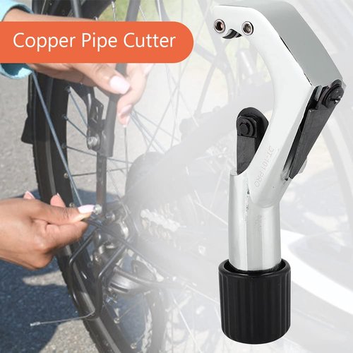 Bike Tube Cutter, Steel Tool for Front Fork Handlebar Post Cutting Cyclists