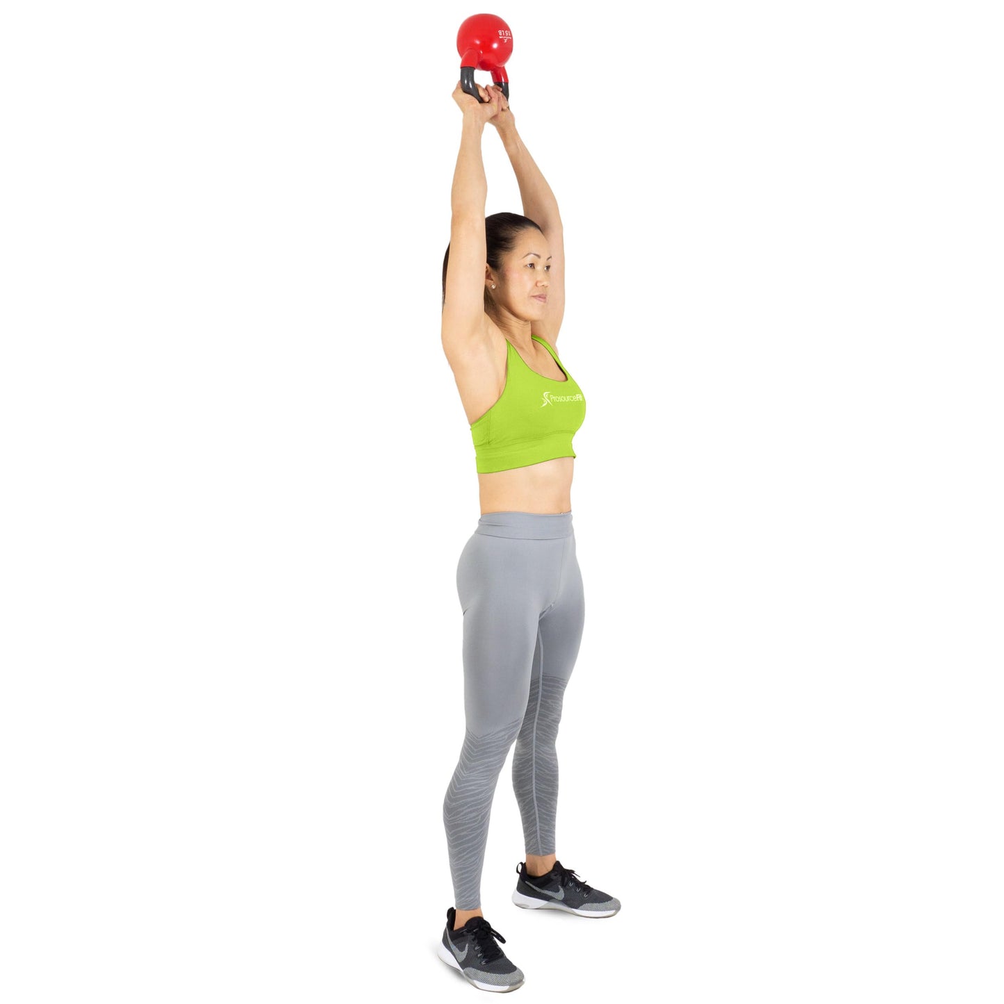 ProsourceFit Vinyl Coated Cast Iron Kettlebells for Full Body Fitness Workouts