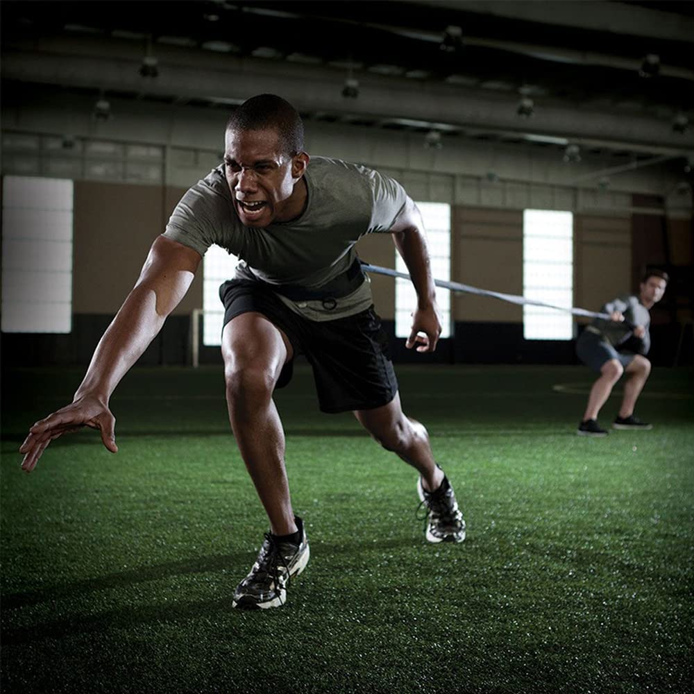 Flexible Sport Training Bungee Resistance Speed Band, Basketball and Football All Sports Exercise Equipment Improve Speed, Strengthen Jump Higher Moveable Quickly Training