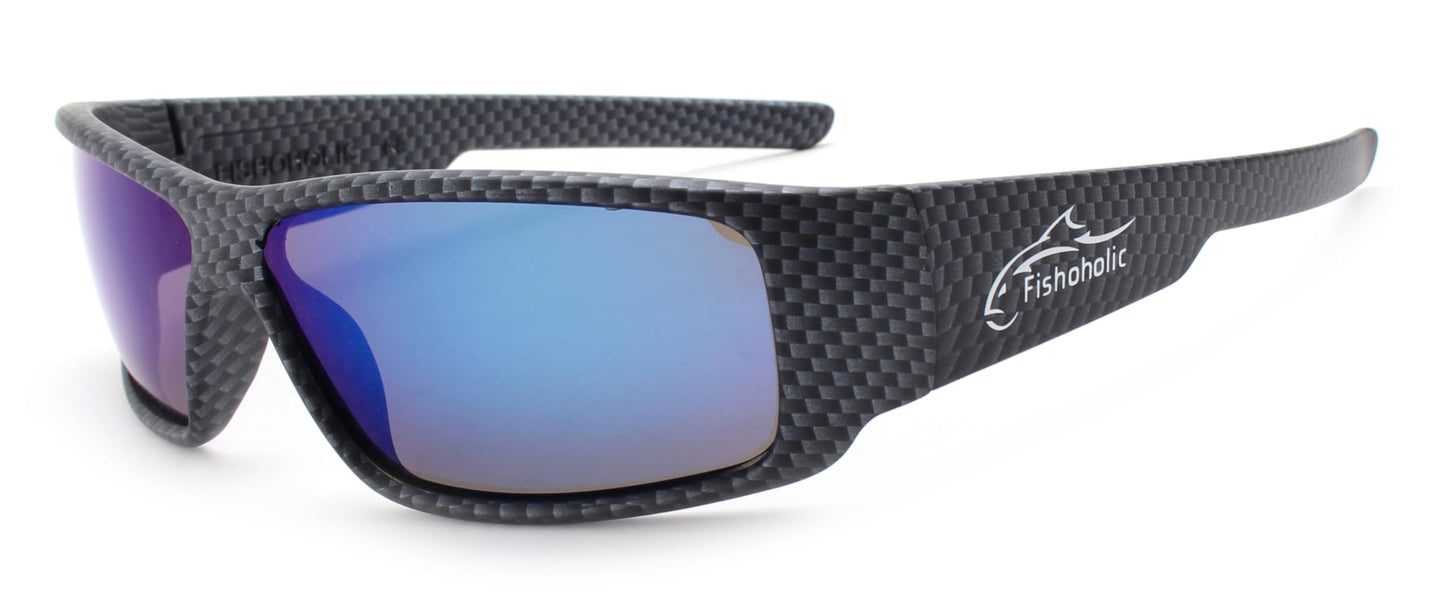 Fishoholic Polarized Fishing Sunglasses UV400 (14 Options) Fishing Gift with Hard Case & Pouch